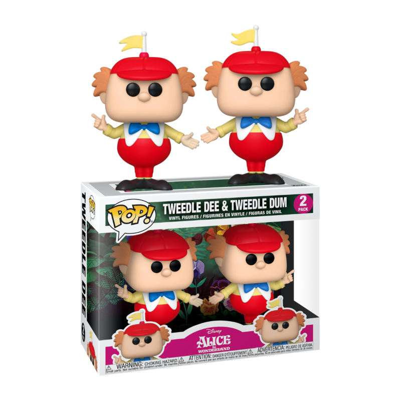 Tweedle Dee & Dum -ALICE 70TH - POP 2-Pack